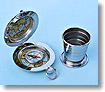 Collapsible Drinking Cup and Compass