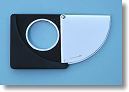 Silver Plated Folding Magnifier