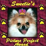 Sweetie's Picture Perfect Award