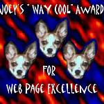 Joey's Way Cool Award